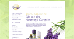Desktop Screenshot of neumond.de